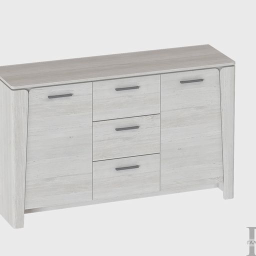 Комод «Мальта», 2 дверцы, 3 ящика